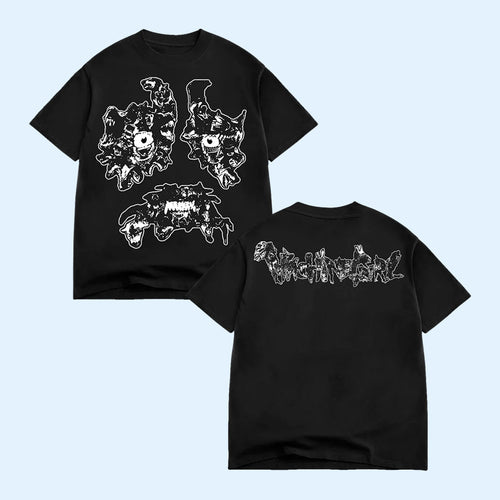 Machine Girl Merch 2026 The Ugly Art T-Shirt Black Best Gifts For Music Lovers