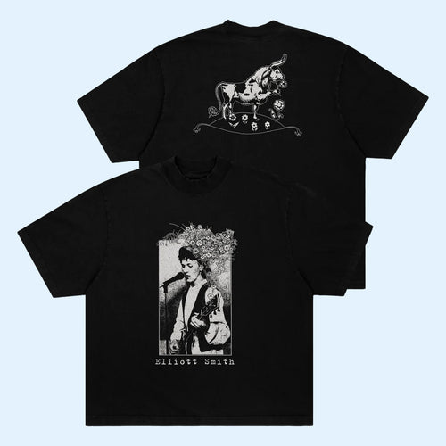 Rusty Mailbox Merch 2026 Either Or T-Shirt Black Elliott Smith Shirt Gifts For Music Lovers