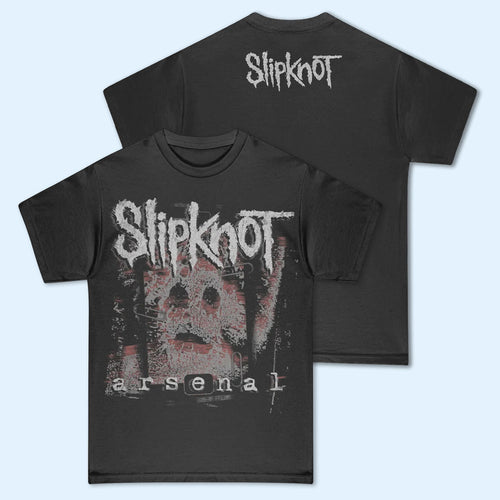 Slipknot Merch 2026 Arsenal Vintage T-Shirt Slipknot New Single Tee Gift For Band Lovers