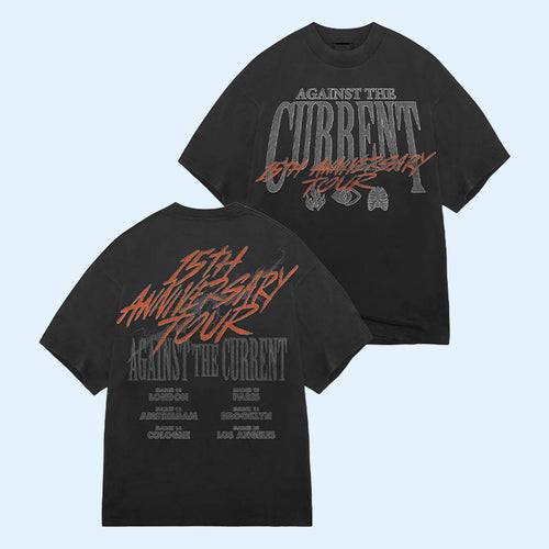 Against The Current Merch 2026 ATC Tour T-Shirt Presents For Rock Music Lovers