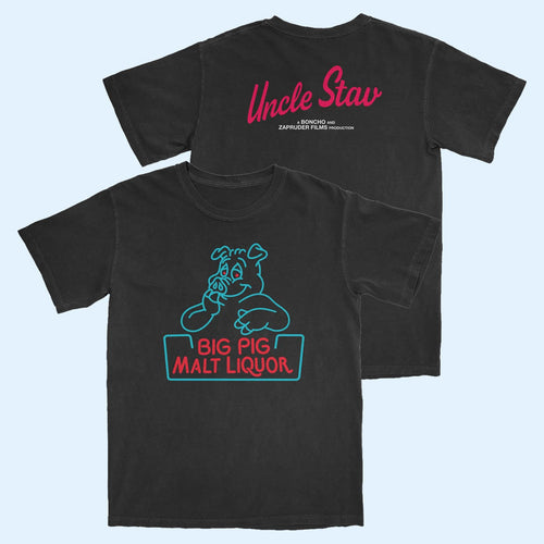 Stavros Halkias Stavvy Merch 2026 The Uncle Stav Big Pig Malt Liquor T-Shirt Gift For Brothers
