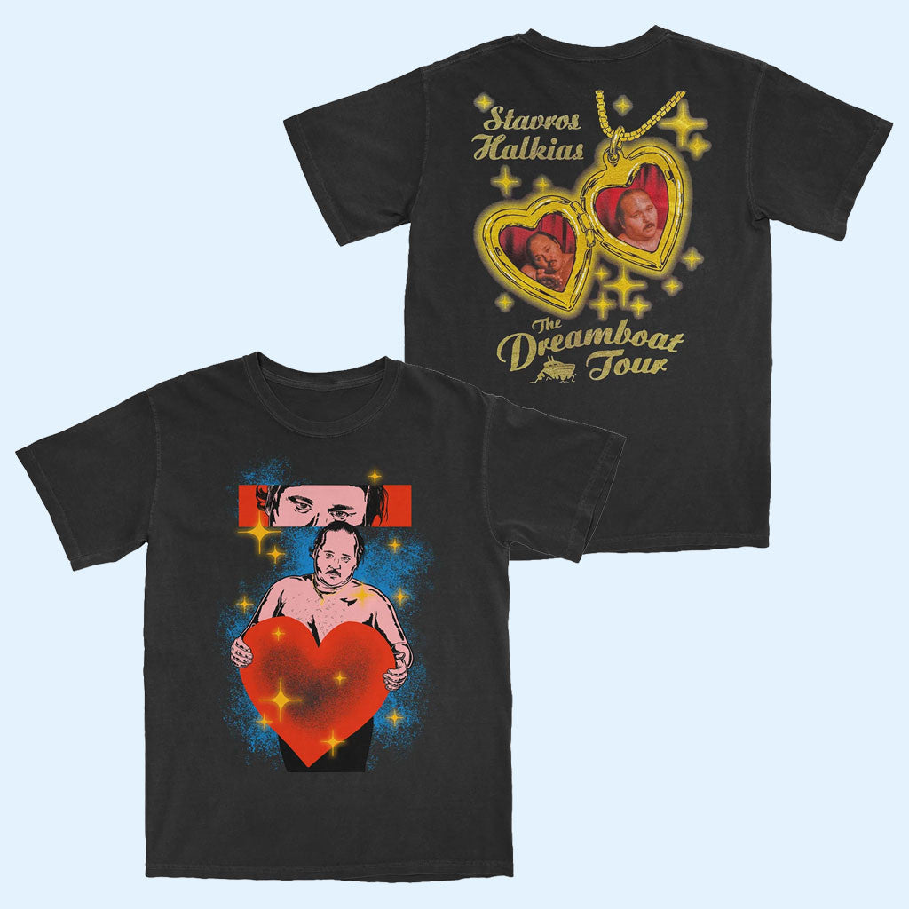 Stavros Halkias Stavvy Merch 2026 The Dreamboat Tour T-Shirt Stavros Halkias Shirt Fan Gifts