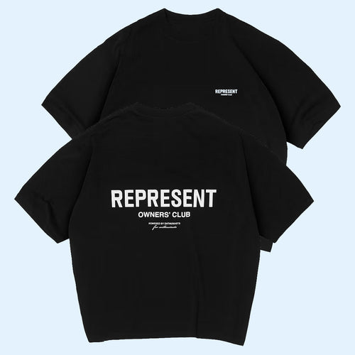 Represent Merch 2026 Represent Owners Club T-Shirt Black Gift Ideas For Friends