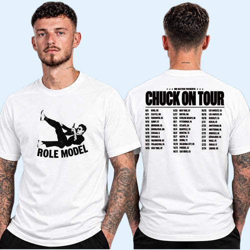 Role Model Chuck On Tour Merch 2026 Photo Tour Dates T-Shirt Role Model Merch Gifts For Fans