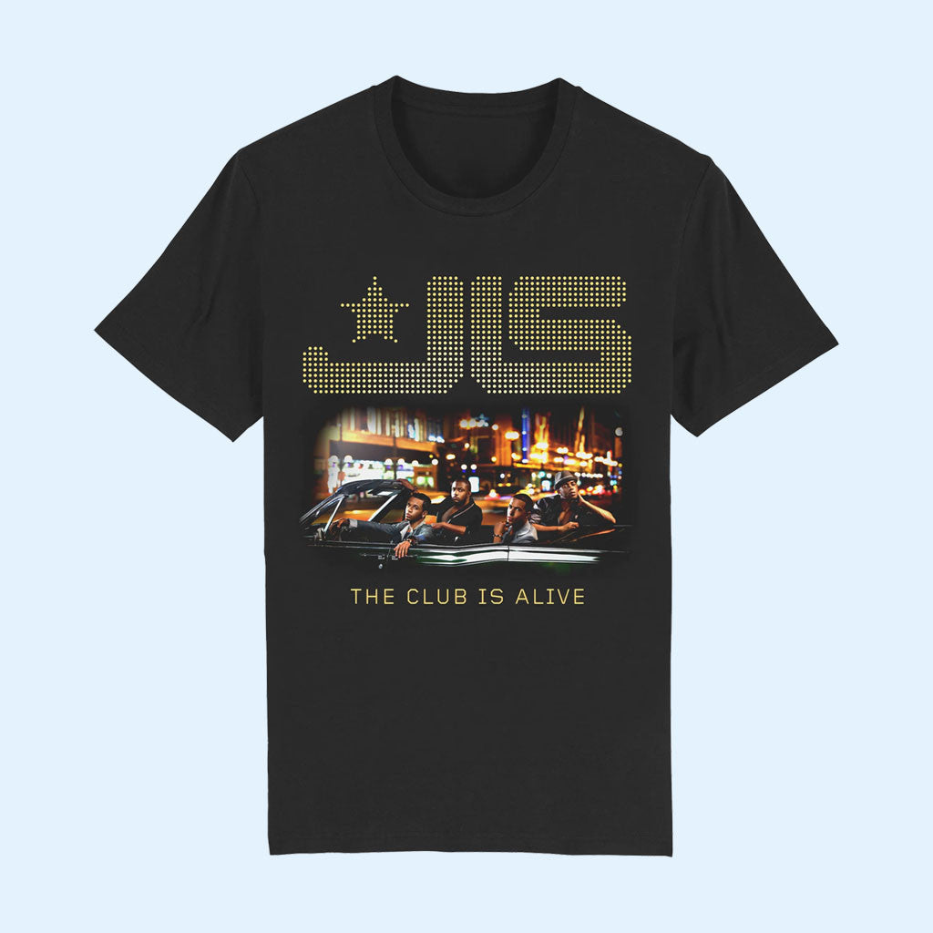 JLS Merch 2026 The Club Is Alive Retro T-Shirt Cool Gifts For Music Lovers