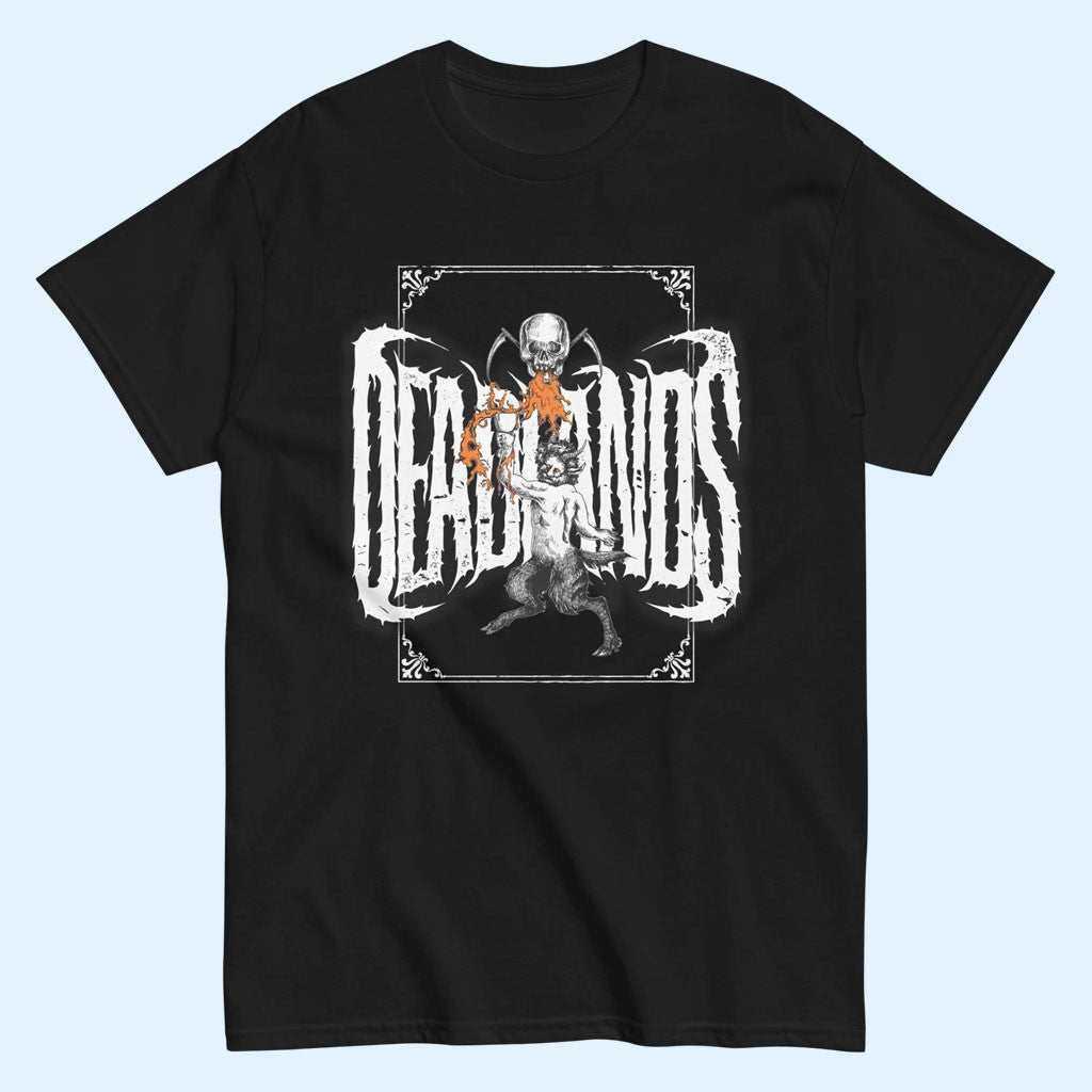 Deadlands Merch 2026 More Card T-Shirt Black Birthday Gifts For Music Lovers
