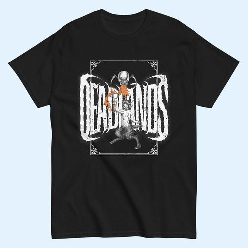 Deadlands Merch 2026 More Card T-Shirt Black Birthday Gifts For Music Lovers