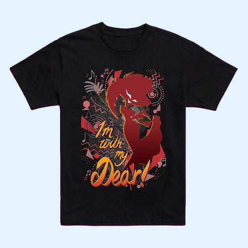 Hazbin Hotel Merch 2026 Rosie BFF T-Shirt I'm With My Dear Shirt Cartoon Fan Gift