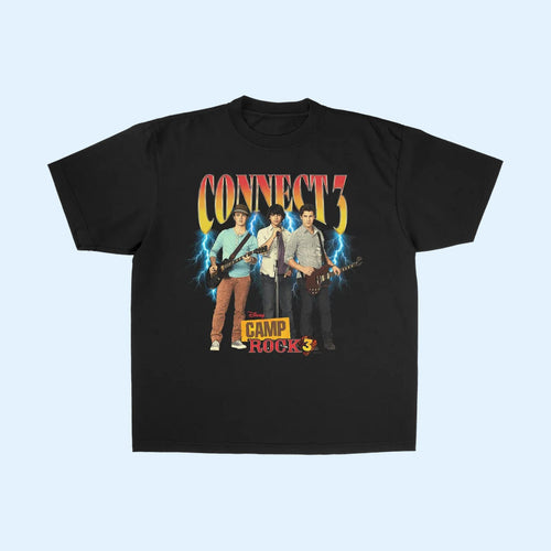 Jonas Brothers Merch 2026 Connect 3 Band T-Shirt Camp Rock 3 Shirt Gift For Music Lovers