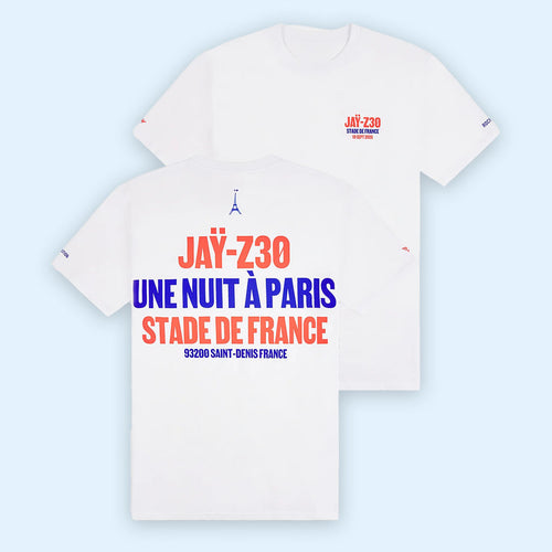 JAY Z 30 Merch 2026 JAY-Z30 One Night in Paris T-Shirt Concert Outfits Gift For Fans