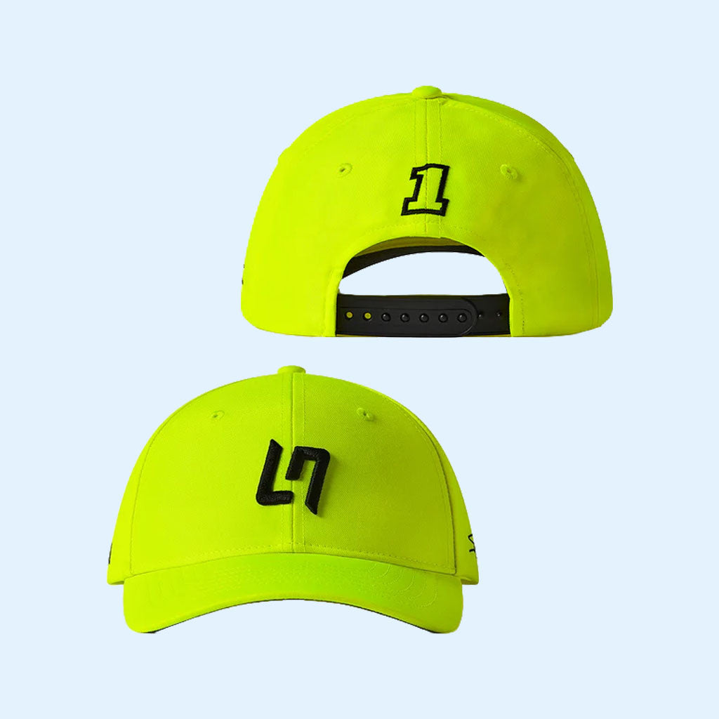 Lando Norris Merch 2026 Grandstand Embroidered Hat Presents For F1 Fans