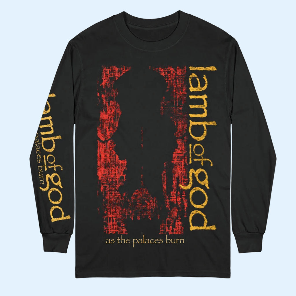 Lamb Of God Merch 2026 Skull Wire Long Sleeve Shirt Best Gifts For Music Lovers