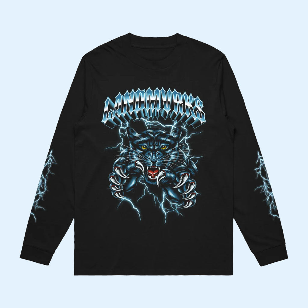 Landmvrks Merch 2026 Ultra Panther Long Sleeve Shirt Music Related Gifts For Guys