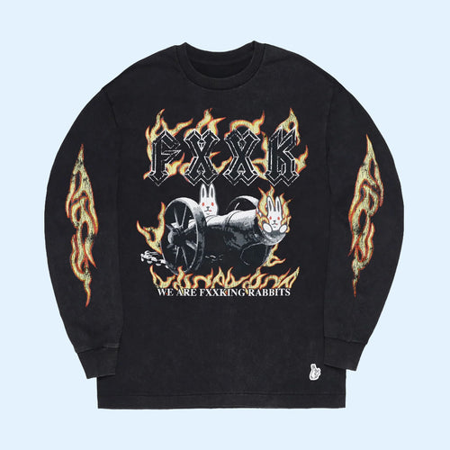 FR2 Merch 2026 Rabbit Fire Rabbit Long Sleeve T-Shirt Gift For Brothers