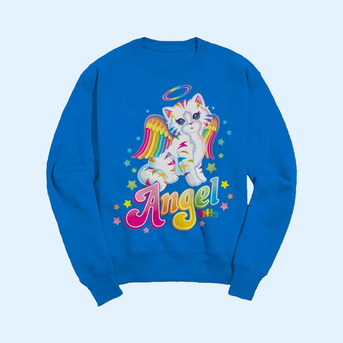 Lisa Frank Merch 2026 Angel Kitty Crewneck Sweatshirt Birthday Gift For Sisters
