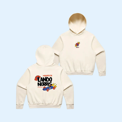 Lando Norris Merch 2026 Madrid '26 Hoodie Lando Norris Hoodie Gifts For F1 Lovers