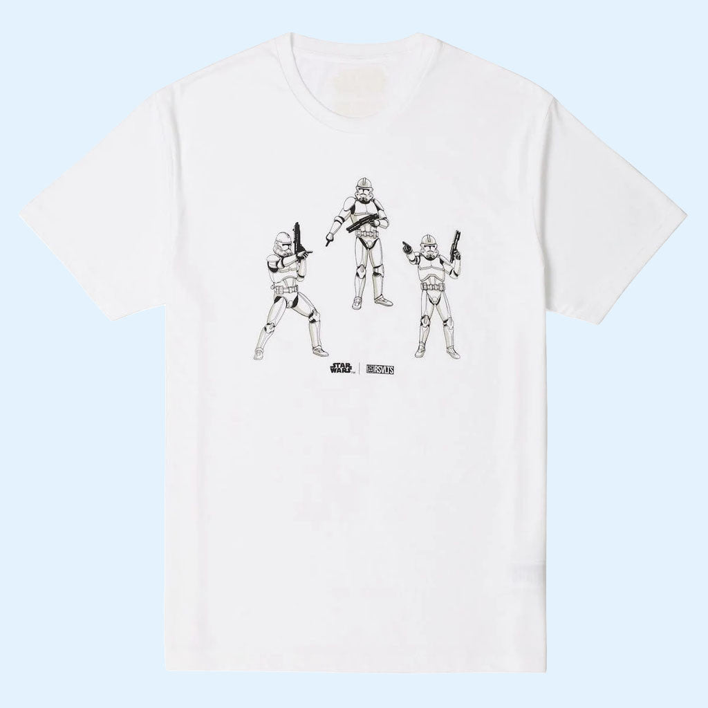 RSVLTS Merch 2026 Star Wars Clone Meme T-Shirt Star Wars Merch Funny Gift For Movie Fans