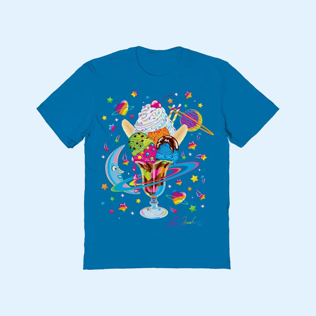 Lisa Frank Merch 2026 Saturn Sundae T-Shirt Birthday Present For Besties