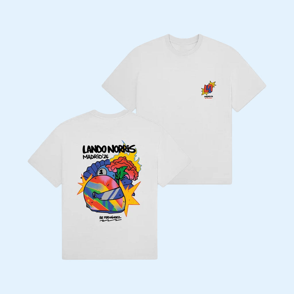 Lando Norris Merch 2026 Madrid '26 T-Shirt Best Gifts For Formula 1 Fans
