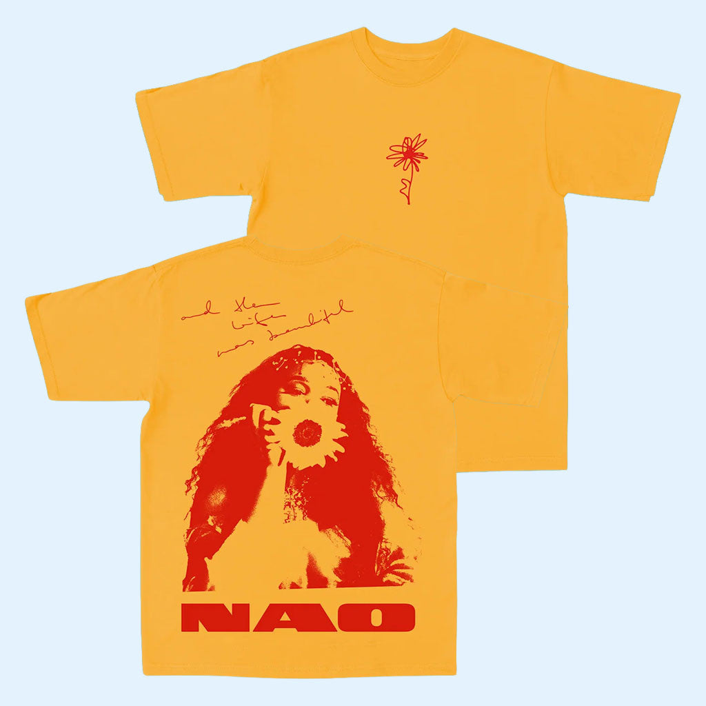 NAO Merch 2026 Life Was Beautiful Image T-Shirt Gift Ideas For Music Lovers