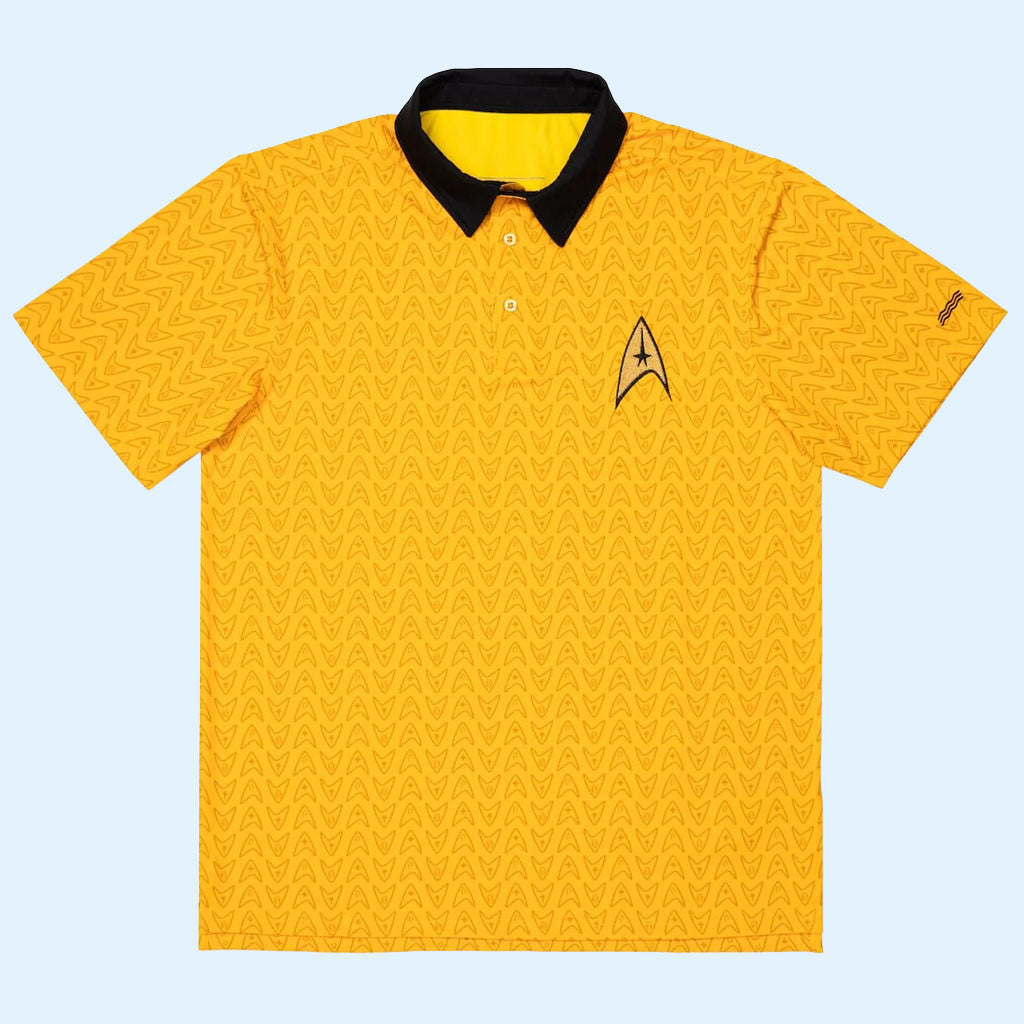 RSVLTS Merch 2026 Star Trek The Kirk Polo Shirt Star Trek Merch Gift Ideas For Husband