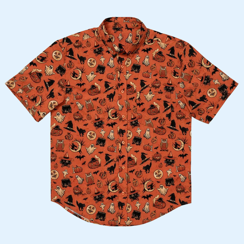 RSVLTS Merch 2026 Vintage Haunts Hawaiian Shirt Halloween Apparel Spooky Gifts Ideas