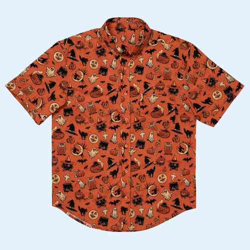 RSVLTS Merch 2026 Vintage Haunts Hawaiian Shirt Halloween Apparel Spooky Gifts Ideas