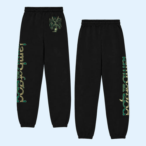 Lamb Of God Merch 2026 Ashes Of The Wake Flock Sweatpants Gift For Band Fans
