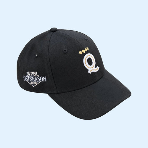Women's Pro Baseball League Merch Los Angeles Queens 2026 WPBL Postseason New Era Hat Embroidered