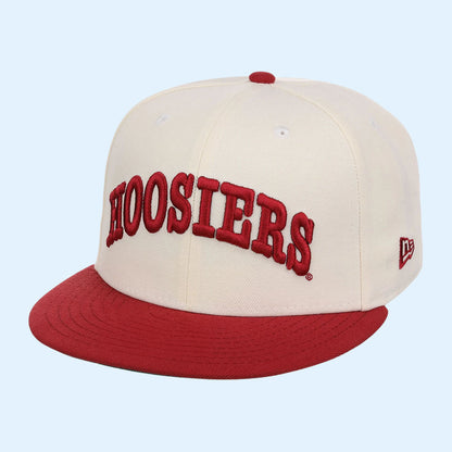 NCAA X LIDS Hat Drop Merch Indiana Hoosiers NCAA CFB Start Of Season New Era Snapback Hat