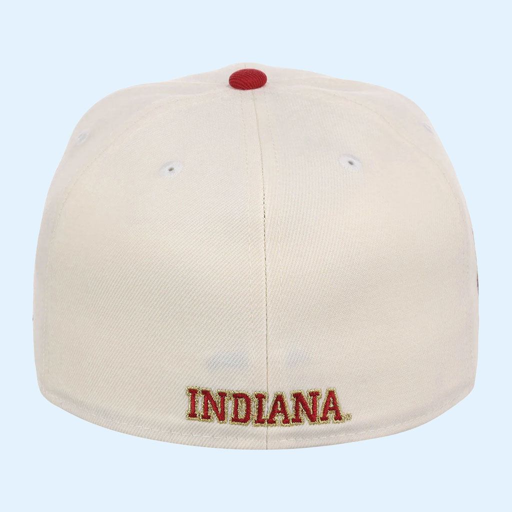 NCAA X LIDS Hat Drop Merch Indiana Hoosiers NCAA CFB Start Of Season New Era Snapback Hat