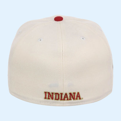NCAA X LIDS Hat Drop Merch Indiana Hoosiers NCAA CFB Start Of Season New Era Snapback Hat