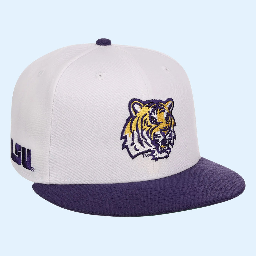 NCAA X LIDS Hat Drop Merch LSU Tigers College Football Start Of Season New Era Snapback Hat