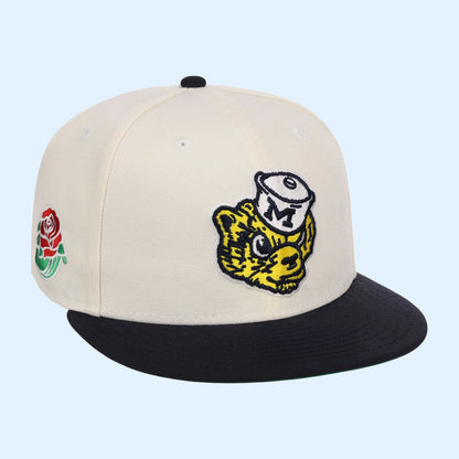 NCAA X LIDS Hat Drop Merch Michigan Wolverines NCAA CFB Start Of Season New Era Snapback Hat