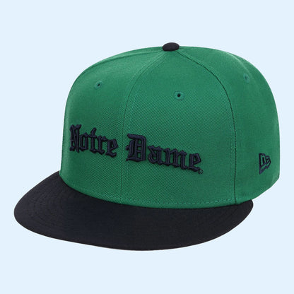 NCAA X LIDS Hat Drop Merch Notre Dame Fighting Irish NCAA CFB Start Of Season New Era Snapback Hat