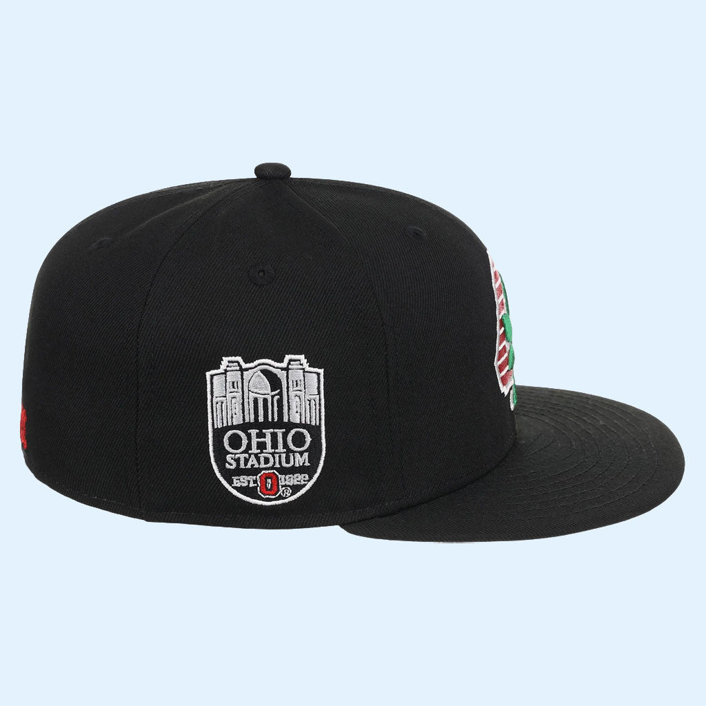 NCAA X LIDS Hat Drop Merch Ohio State Buckeyes NCAA CFB Start Of Season New Era Snapback Hat