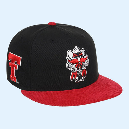 NCAA X LIDS Hat Drop Merch Texas Tech Red Raiders NCAA CFB Start of Season New Era Snapback Hat