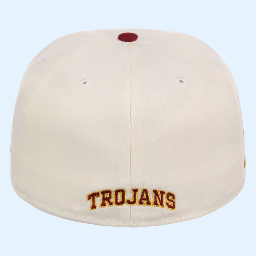 NCAA X LIDS Hat Drop Merch USC Trojans NCAA CFB Start of Season New Era Snapback Hat Embroidered