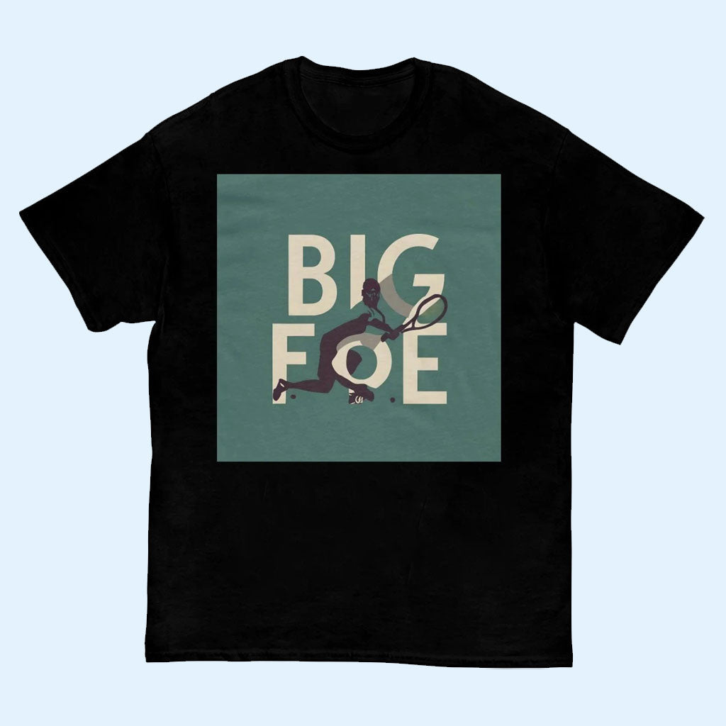 Big Foe Merch 2026 Frances Tiafoe T-Shirt Black Big Foe Shirt Present For Tennis Fan