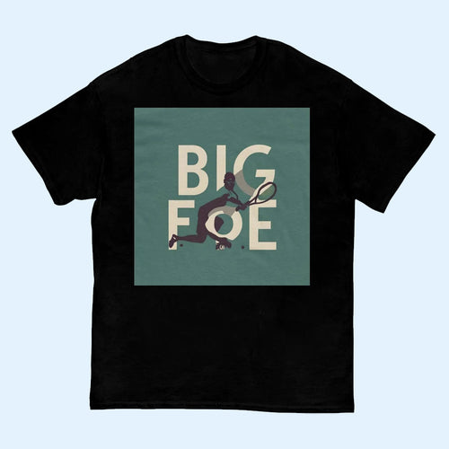 Big Foe Merch 2026 Frances Tiafoe T-Shirt Black Big Foe Shirt Present For Tennis Fan