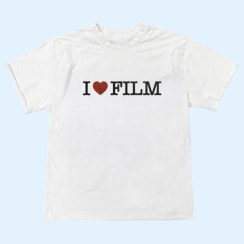 Charli XCX Merch 2026 I Heart Film T-Shirt Cool Gifts For Music Lovers