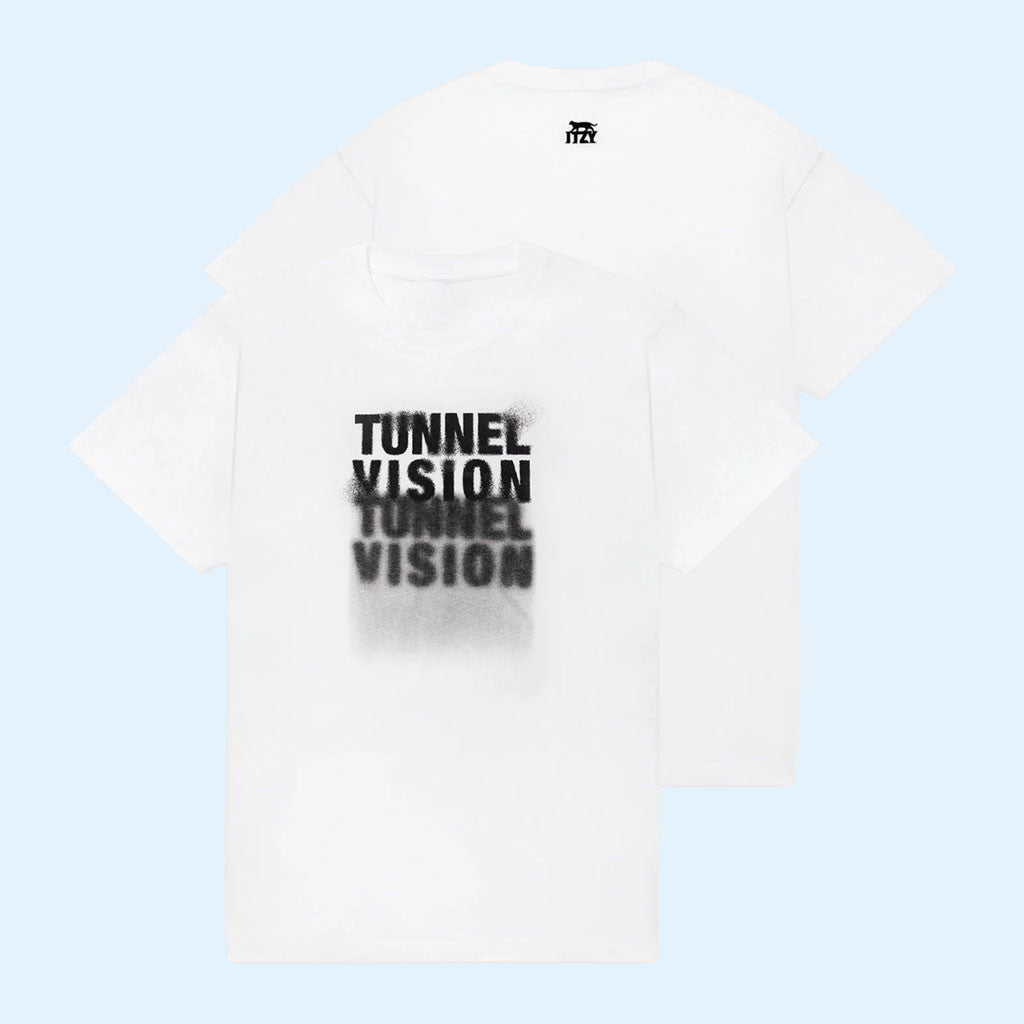 Itzy Merch 2026 Tunnel Vision T-Shirt White Itzy Tour Merch Best Gifts For Kpop Fans