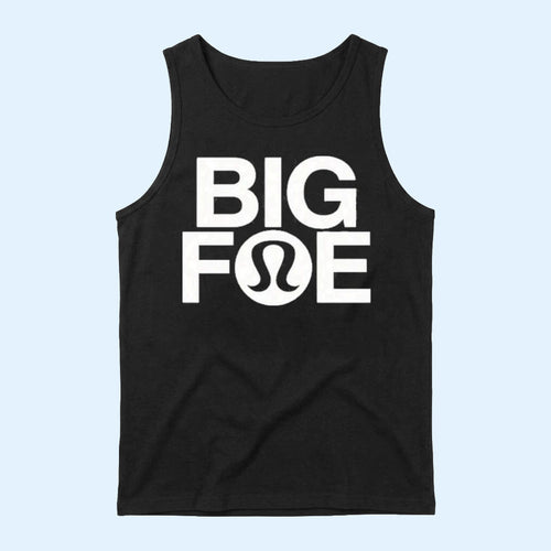 Big Foe Merch 2026 Big Foe Tennis Tank Top Black Frances Tiafoe Shirt Gift For Tennis Fans
