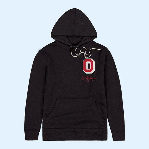 Ohio State Football Merch 2026 Ohio State Buckeyes Woody Hayes 75th Anniversary Hoodie Fan Gift