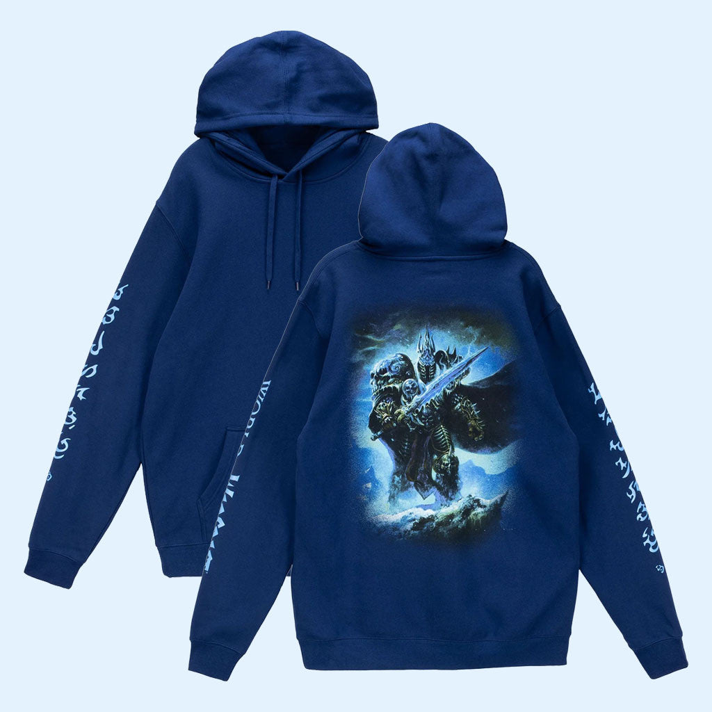 Blizzard Merch 2026 World Of Warcraft Lich King Hoodie Gift Ideas For Husband