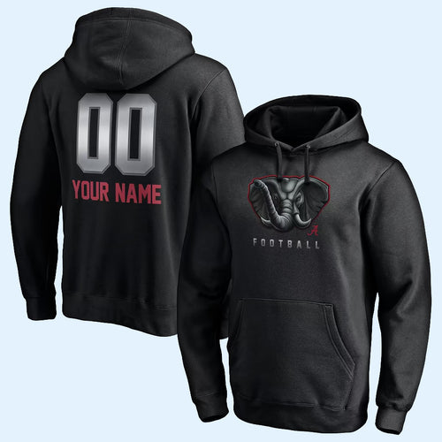 Custom Alabama Crimson Tide Merch 2026 Alabama Crimson Tide Football Midnight Mascot Hoodie
