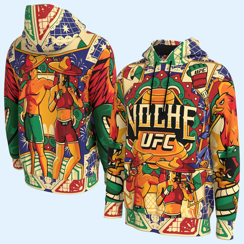Noche UFC Merch 2026 ProSphere Noche UFC Hoodie Mexican Independence Day Apparel Gifts Ideas
