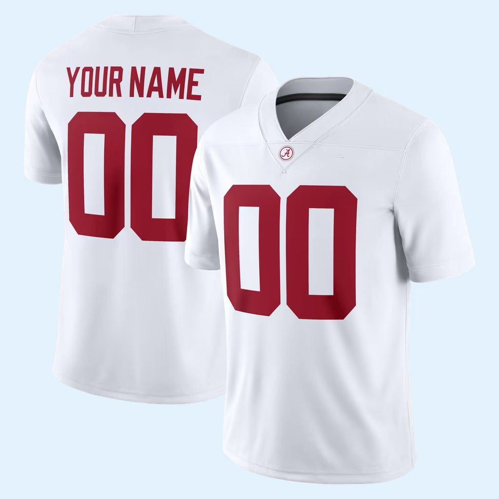 Personalized Alabama Crimson Tide Merch 2026 White Alabama Crimson Tide Game Jersey Fan Gifts
