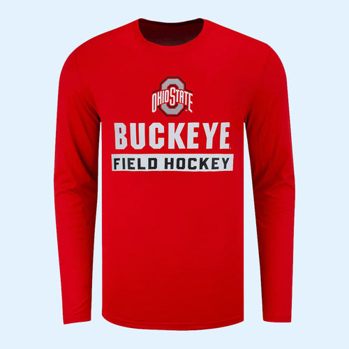 Ohio State Football Merch 2026 Ohio State Buckeyes Field Hockey Long Sleeve Shirt Fan Apparel
