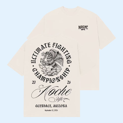 Noche UFC Merch 2026 Noche UFC Glendale T-Shirt Present For My Husband